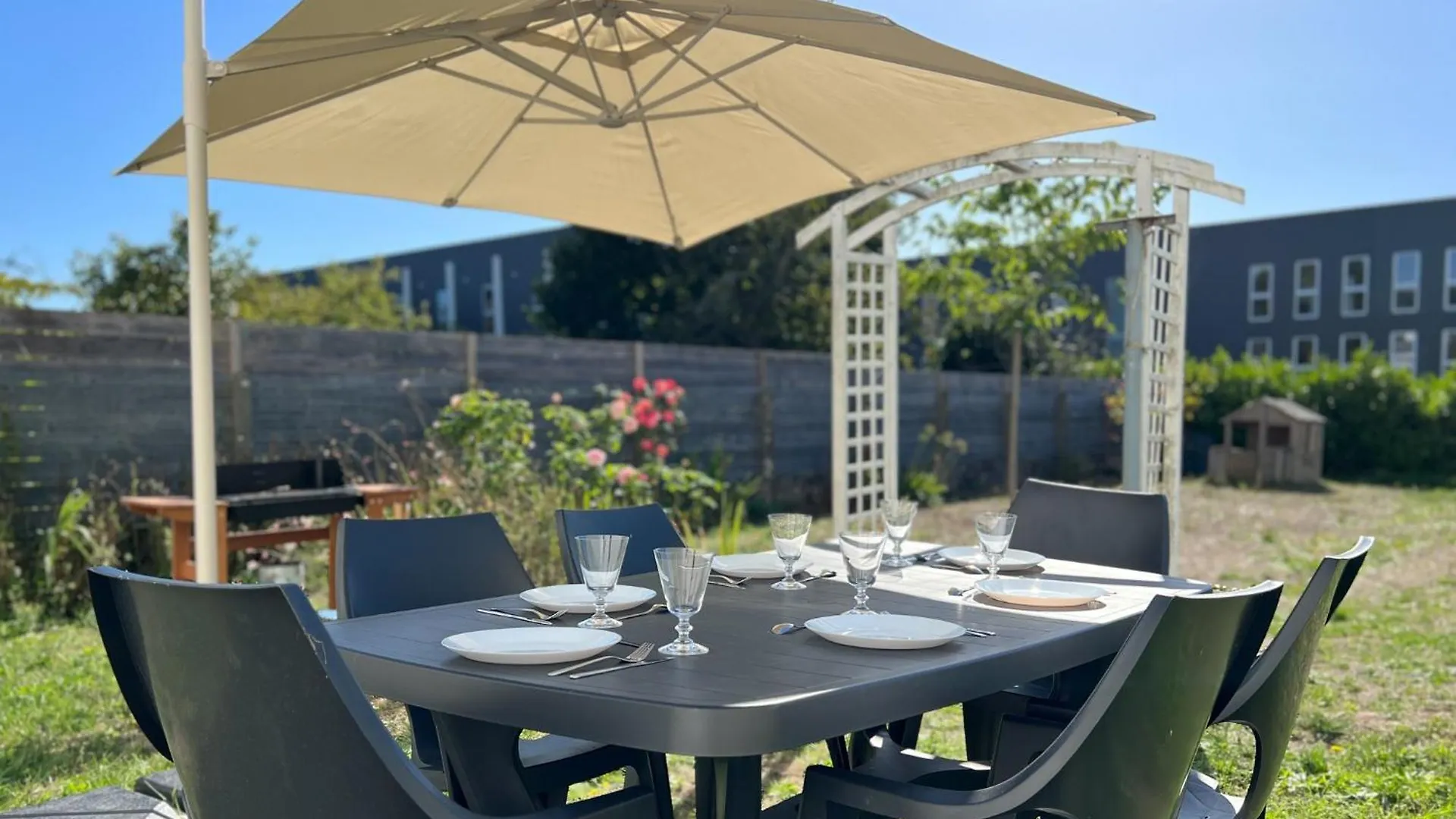 L'Escapade - Maison Familiale Avec Jardin Vannes Semesterbostad